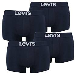 Levi's Levis Herren Trunk Boxershort 200SF - 2x2 Paar Shorts (4er Pack), Farbe:Navy, Bekleidungsgröße:L von Levi's