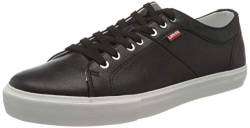 Levi's Men's 231571-794-59 Woodward Sneakers Regular Black 44 EU von Levi's