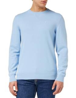 Levi's Men's Lightweight Housemark Sweaters, Soft Chambray Blue, S von Levi's