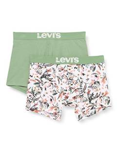 Levi's Mens Men's Parrot Paradise Briefs (2 Pack) Boxer Shorts, Green Combo, L von Levi's