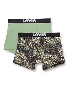 Levi's Mens Men's Spacey Flower Briefs (2 Pack) Boxer Shorts, Green Combo, S von Levi's