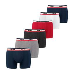 Levi's Organic Cotton Sportswear Logo Men's Boxer Briefs 6 pack von Levi's