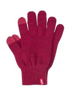 Levi's Unisex Ben Touch Screen Gloves, rot, 90 von Levi's