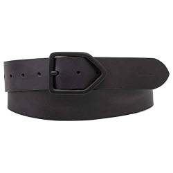 Levi's Unisex Geometric Buckle Belt, Regular Black, 120 cm von Levi's