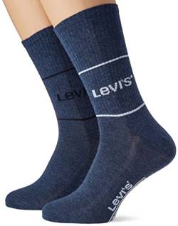 Levi's Unisex Short Sock, Denim, 43/46 (2er Pack) von Levi's