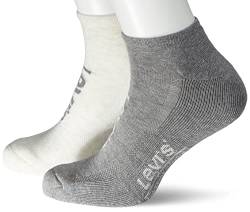 Levi's Unisex Sneaker, grey melange/marshmellow , 43/46 von Levi's