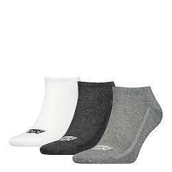 Levi's Unisex Sneaker Socken, Grau, 39/42 (2er Pack) von Levi's