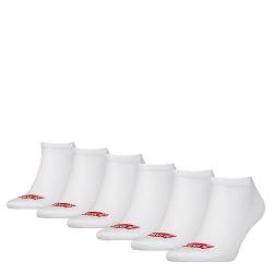 Levi's Unisex Sneaker Socken, Weiß, 35/38 (2er Pack) von Levi's