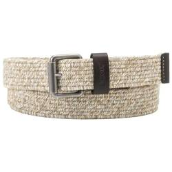 Levi's Unisex Stretch Woven Belt, Natürliches Tan, 90 cm von Levi's