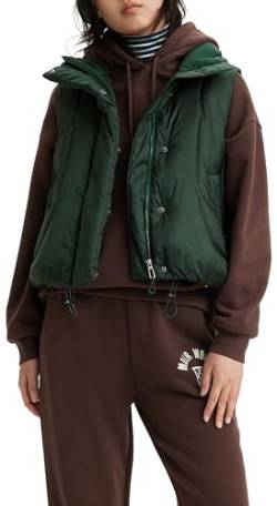 Levi's Women's Pillow Bubble Vest Jacket, Darkest Spruce, XS von Levi's