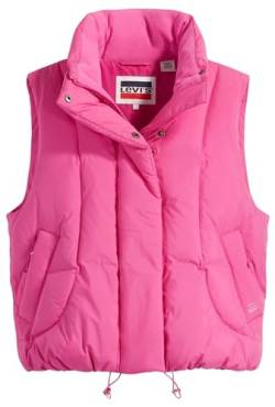 Levi's Women's Pillow Bubble Vest Jacket, Rose Violet, XS von Levi's