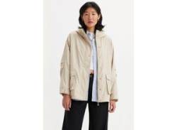 Regenjacke LEVI'S "MELINA RAIN JACKET NEUT" Gr. S (36), grün (sahara khaki) Damen Jacken Regenjacken Anoraks von Levi's