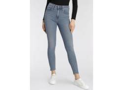 Skinny-fit-Jeans LEVI'S "721 High rise skinny" Gr. 28, Länge 28, blau (blue used, denim) Damen Jeans Röhrenjeans von Levi's
