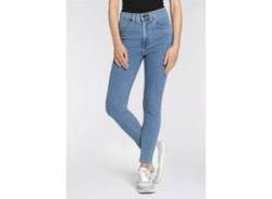 Skinny-fit-Jeans LEVI'S "Retro High Skinny" Gr. 27, Länge 30, blau (semi sweet blue) Damen Jeans Röhrenjeans von Levi's