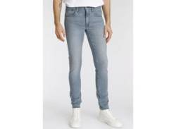 Skinny-fit-Jeans LEVI'S "SKINNY TAPER" Gr. 31, Länge 32, blau (light indigo worn in) Herren Jeans Skinny-Jeans von Levi's