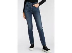 Straight-Jeans LEVI'S "724 High Rise Straight" Gr. 27, Länge 28, blau (dark indigo denim) Damen Jeans Gerade von Levi's