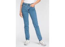 Straight-Jeans LEVI'S "724 High Rise Straight" Gr. 29, Länge 28, blau (beach break stone) Damen Jeans Gerade von Levi's