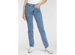 Straight-Jeans LEVI'S "724 High Rise Straight" Gr. 31, Länge 30, blau (beach break stone) Damen Jeans Gerade von Levi's