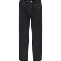 Levi's® 502™ Regular Fit Tapered Jeanshose, Logo-Aufnäher, Five-Pocket, für Kinder, schwarz, 140 von Levis