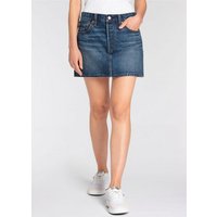 Levi's® Jeansrock ICON SKIRT mit Used-Effekten und ausgefransten Kanten von Levis