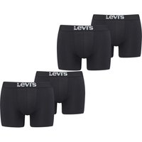 Levis Herren Boxershort Men Solid Basic Boxer Rot Weiss Blau Grau Schwarz - 4er 6er 8er Multipack von Levis