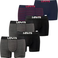 Levis Herren Boxershort Men Vintage Stripe YD Boxer 4er 6er 8er Multipack von Levis