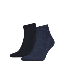 Levis Unisex Quarter Sportsocken 168SF Mid Cut 2er Pack von Levis