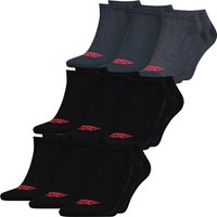 Levis Unisex Sneaker Sportsocken Low Cut Batwing Logo 6er 9er 12er Multipack von Levis