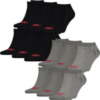 Levis Unisex Sneaker Sportsocken Low Cut Batwing Logo 6er 9er 12er Multipack von Levis