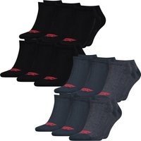 Levis Unisex Sneaker Sportsocken Low Cut Batwing Logo 6er 9er 12er Multipack von Levis