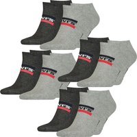 Levis Unisex Sneaker Sportsocken Low Cut Sportswear Logo 4er 6er 8er Multipack von Levis