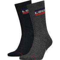 Levis Unisex Sportsocken Regular Cut Sportswear Logo 2er Pack von Levis