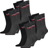 Levis Unisex Sportsocken Regular Cut Sportswear Logo 4er 6er 8er Multipack von Levis