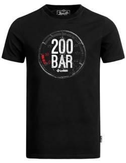 Lexi&Bö T-Shirt Taucher Tauchen Herren 200 Bar aus hochwertiger Bio-Baumwolle fair produziert in Portugal L von Lexi&Bö