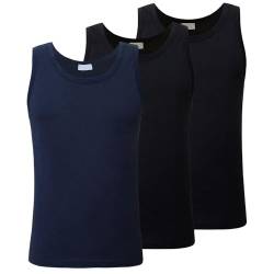 Liabel Herren Tanktop Baumwolle 4428 3er Pack Mehrfarbig XL von Liabel