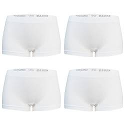 Libella Damen Boxershorts Panties Microfaser Unterwäsche 4er Pack Seamless 3908 WH L/XL von Libella