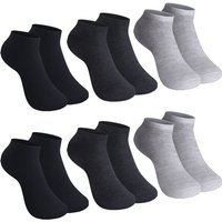 Libella Sneakersocken 2301 (12-Paar, 10/12er Pack) 10/12 Paar Sneaker Socken uni Farbe von Libella