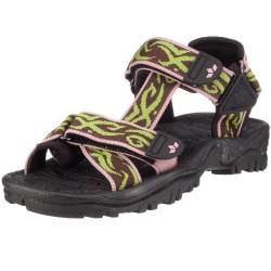 LICO Lorenzo V 400040, Damen Sandalen/Outdoor-Sandalen, braun, (braun-grün-rosa), EU 40 von Lico