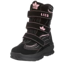 Lico Alpha V 720029, Mädchen Stiefel, schwarz, (schwarz-rosa ), EU 37 von Lico