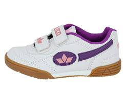 Lico Bernie V Unisex Kinder Multisport Indoor Schuhe, Weiß/ Lila/ Rosa, 26 EU von Lico