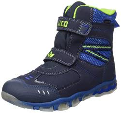 Lico Chill V Blinky Schneestiefel, Blau (Marine/Blau/Lemon), 33 EU von Lico