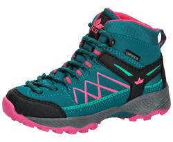 Lico Damen Griffin High Traillaufschuh, Petrol/pink/türkis, 39 EU von Lico