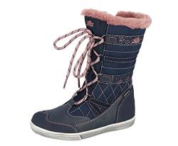 Lico Felisa Mädchen Schneestiefel, marine/rosa, 32 EU von Lico