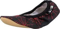 Lico G 1 STYLE Unisex Kinder Gymnastikschuhe, Schwarz/ Rot, 26 EU von Lico