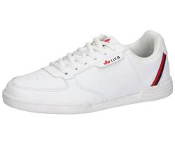 Lico Herren Auburn Sneaker, Weiss/Marine/Rot, 36 EU von Lico