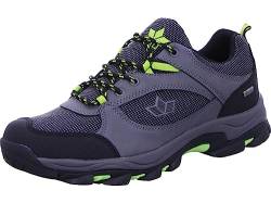 Lico Herren Melton Traillaufschuh, grau/schwarz/Lemon, 37 EU von Lico