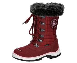 Lico Lillesand Schneestiefel, Bordeaux/rosa, 38 EU von Lico