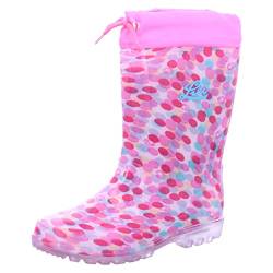 Lico Mädchen Power Blinky Gummistiefel, Pink/ Rosa/ Türkis, 25 EU von Lico