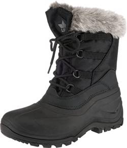 Lico Merthe Damen Gummistiefel, Schwarz, 41 EU von Lico