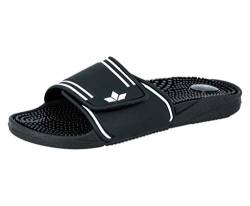 Lico POOL Unisex Erwachsene Badeschuhe, Schwarz/ Weiß, 44 EU von Lico